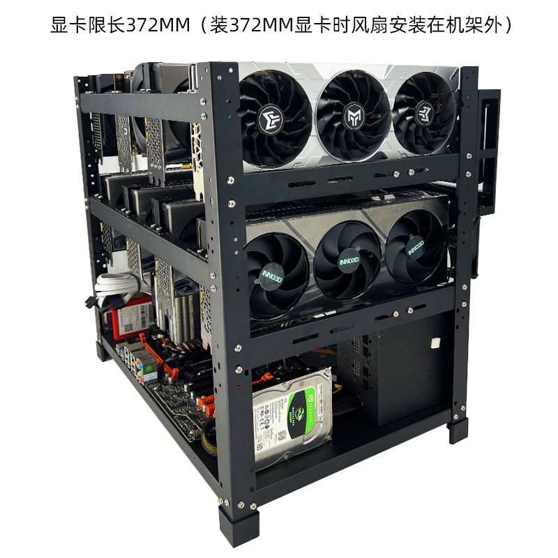 Telaio per schede grafiche ape - Gpu Mining Rig Frame 8 Gpu recensione e prezzo