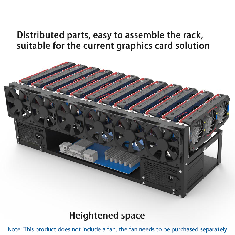 Supporto per Schede Grafiche 6 - Gpu Mining Rig Frame 8 Gpu recensione e prezzo