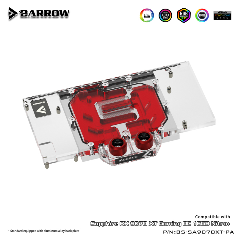 GPU Water Block per SAPPHIRE R - Rx 9070 16Gb recensione e prezzo